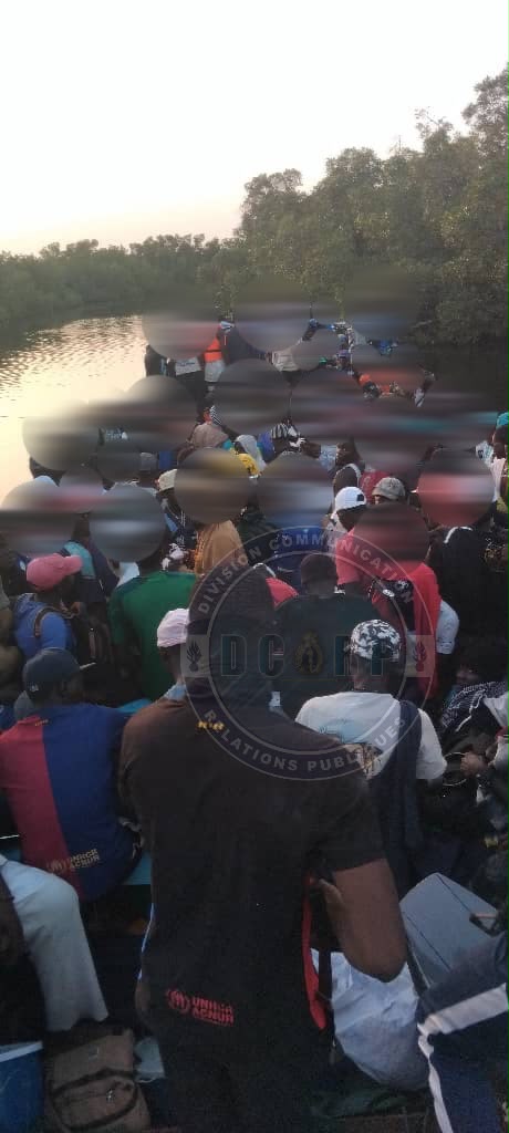 Lutte contre la migration irrégulière : deux cent soixante-treize (273) candidats migrants interceptés au large de Bassoul - Image 1